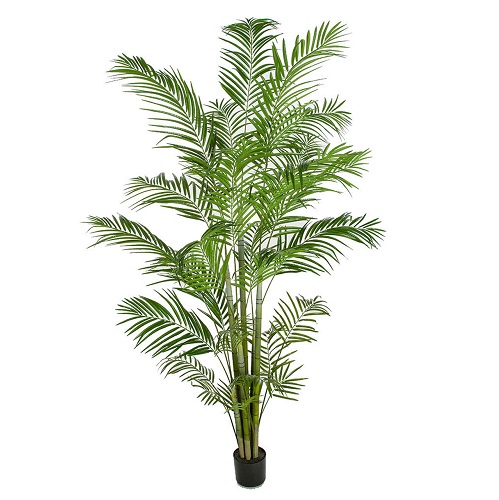 Areca Palm 12' Potted - Artificial Trees & Floor Plants - artificial 12 foot palm tree for sale